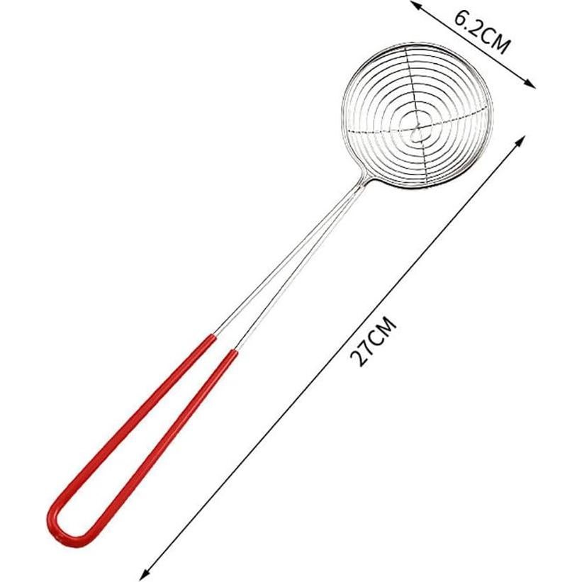 Cucharas Colador de Acero Inoxidable UUYYEO - 2 Pcs Tamaños