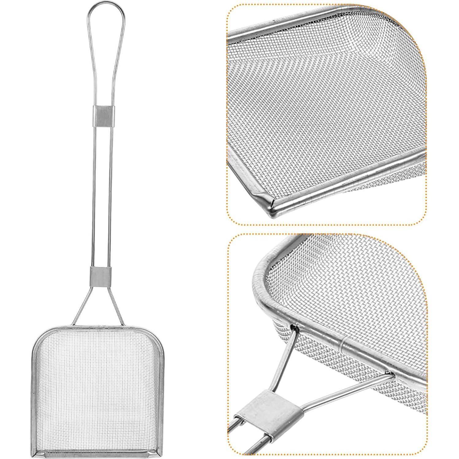 Cuchara Desnatadora de Acero Inoxidable STOBAZA 43x13 cm