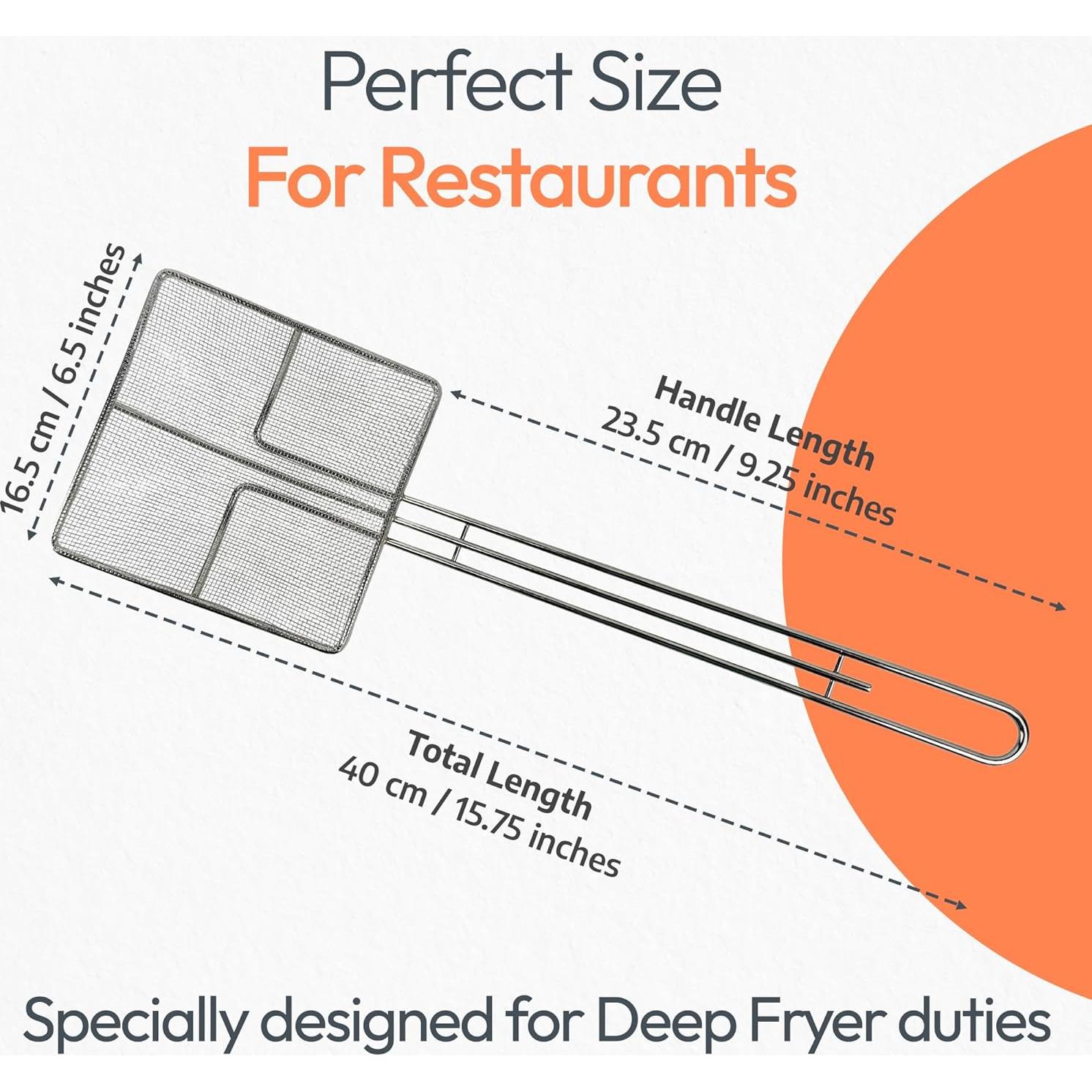 Colador de Malla de Alambre Cuisine Ready 2 Piezas 16.51 cm