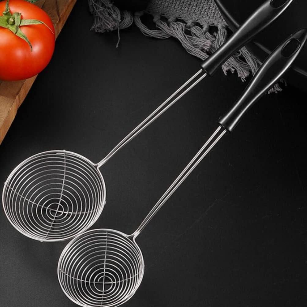 Cucharón Colador de Araña Hemoton de Acero Inoxidable 27x6.5cm