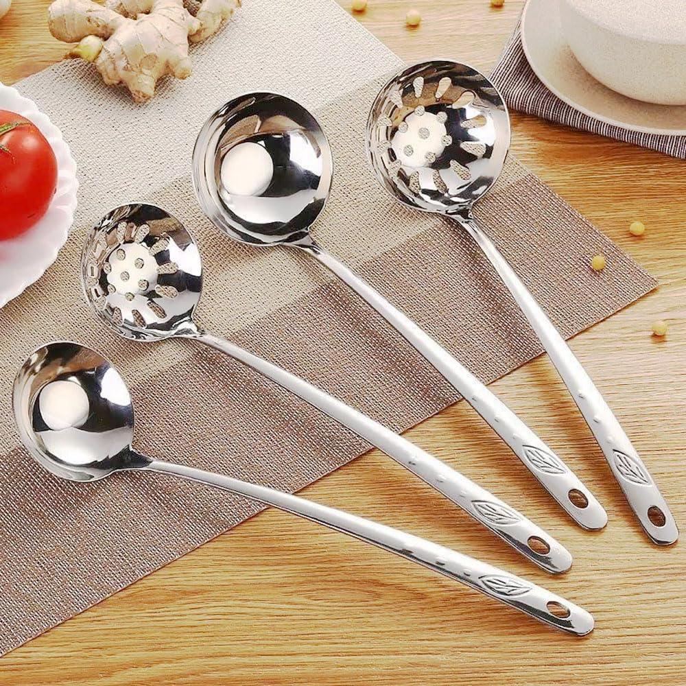 Juego de Cucharas de Cocina IPSTYLE Acero Inoxidable 2PCS