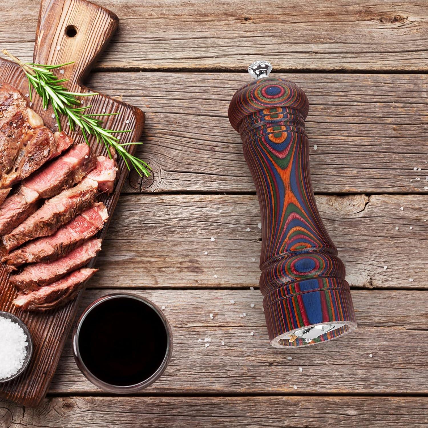 Molino de Pimienta MYRAINBOW Pakkawood 17.78 cm Ajustable