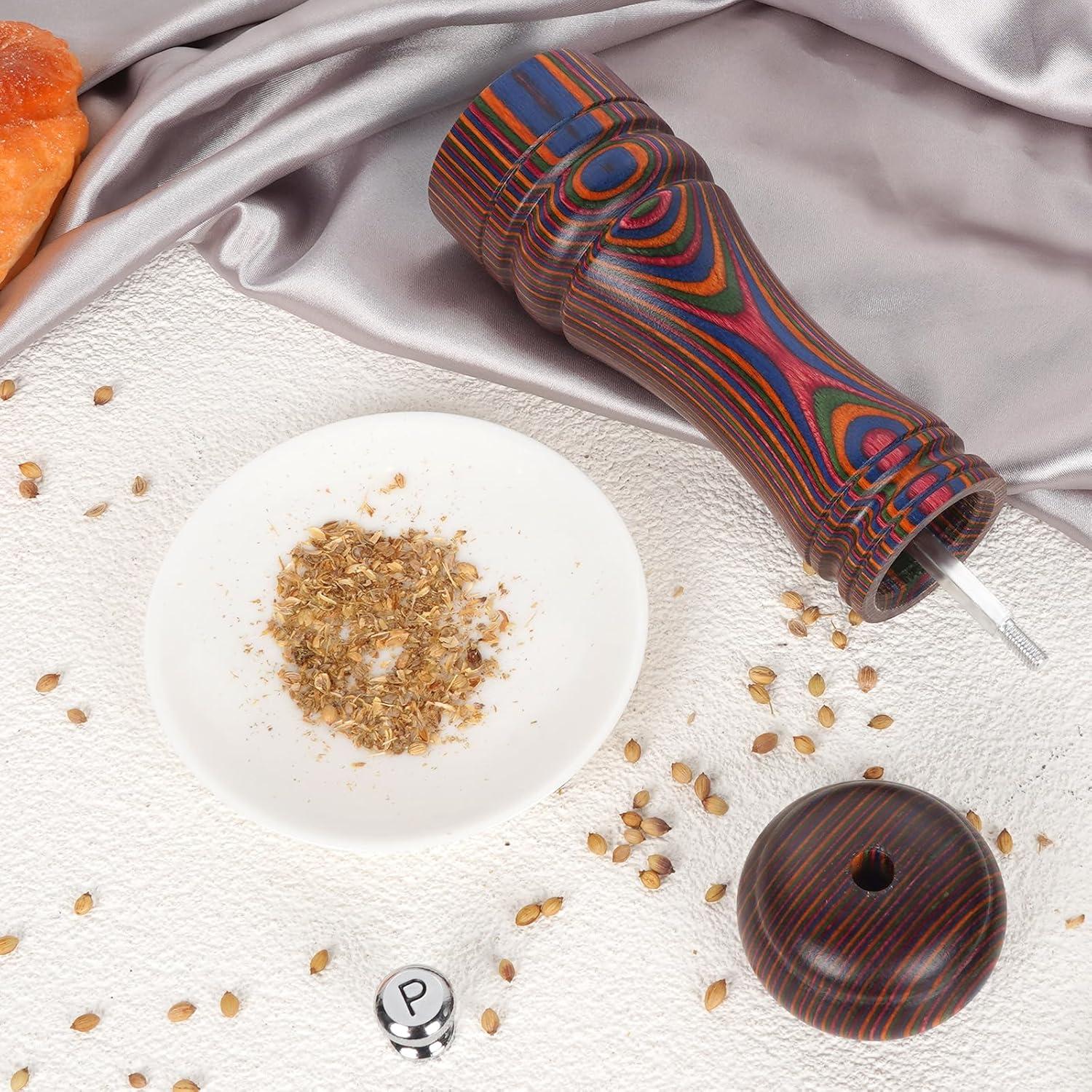 Molino de Pimienta MYRAINBOW Pakkawood 17.78 cm Ajustable