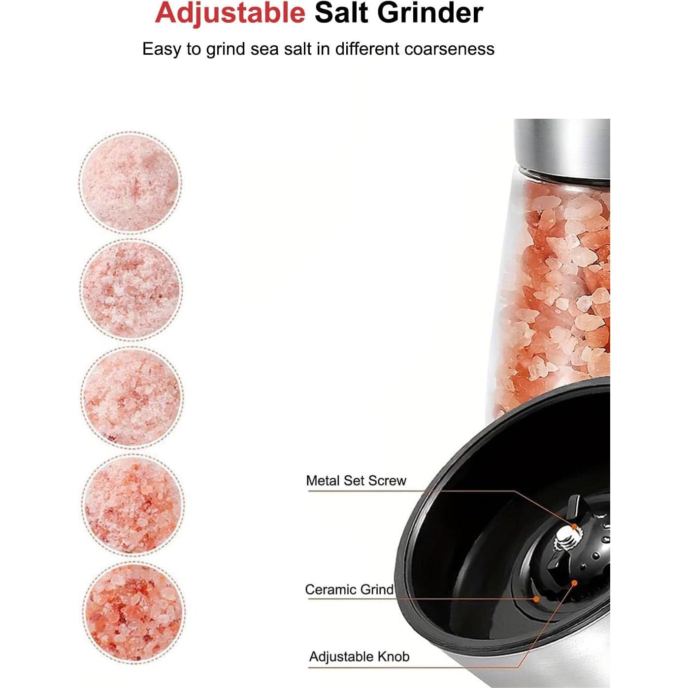 Molino de Sal y Pimienta Manual TooWoom 12.7 cm Ajustable