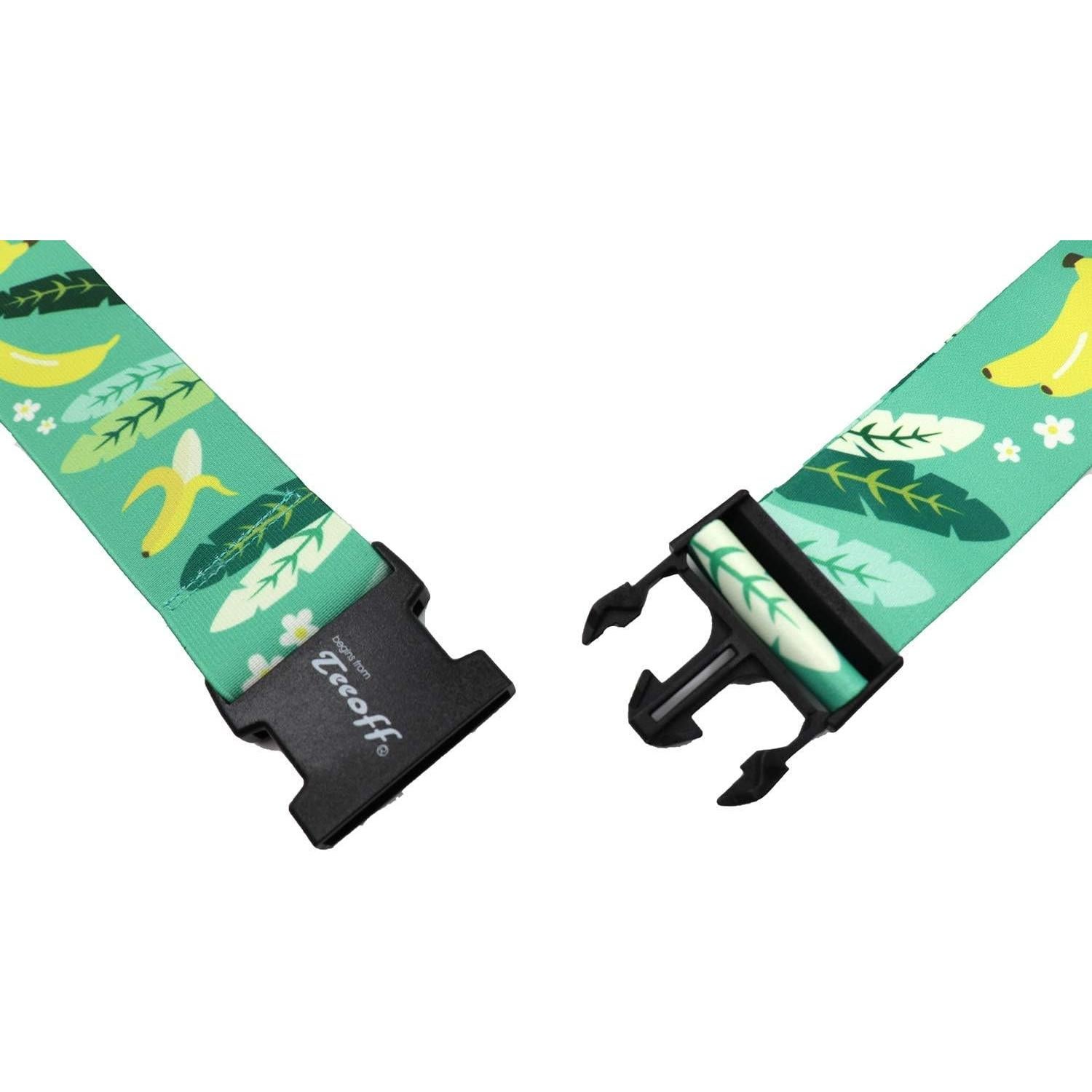 Correa Elástica para Equipaje Teeoff 220cm Ajustable Banana