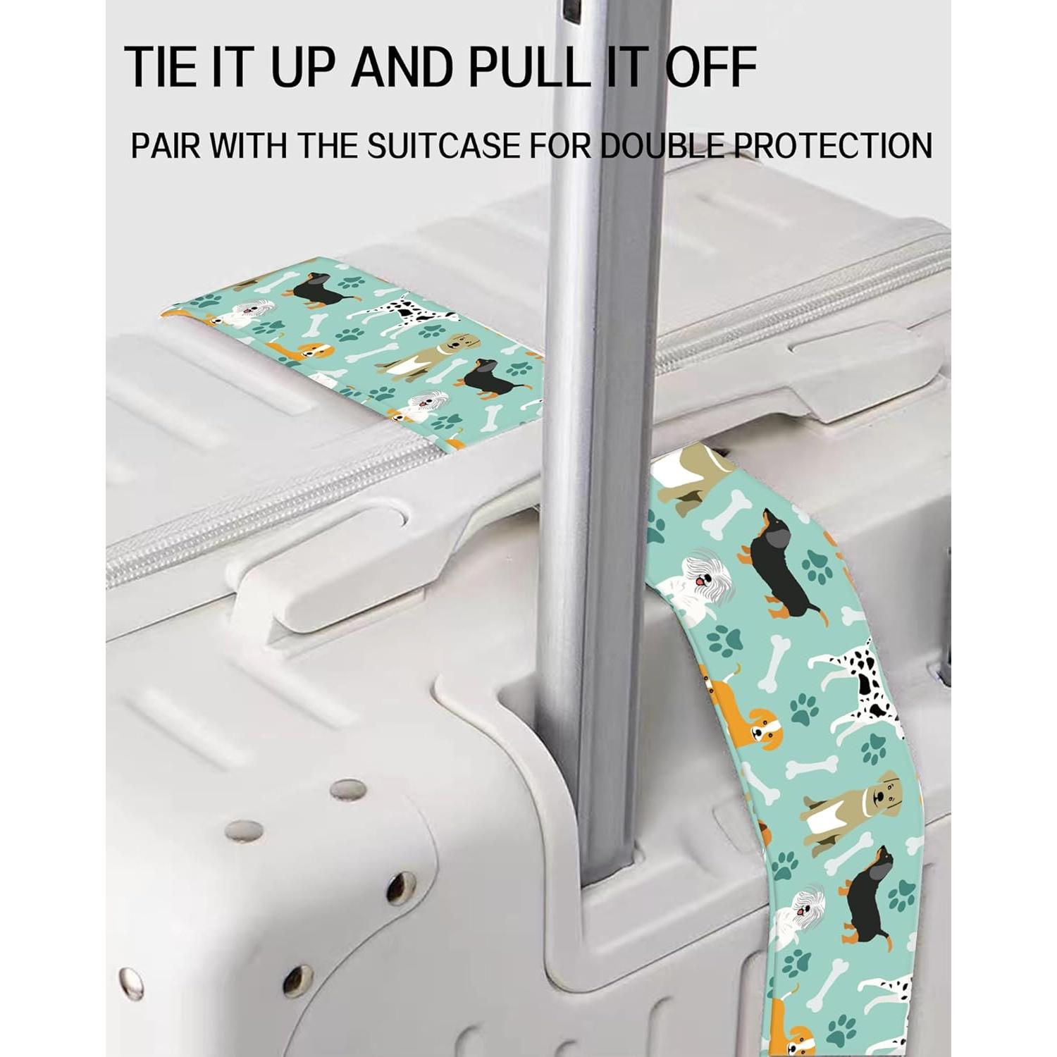 Correas de Equipaje Ajustables ASJHFDIR - Perros Lindos