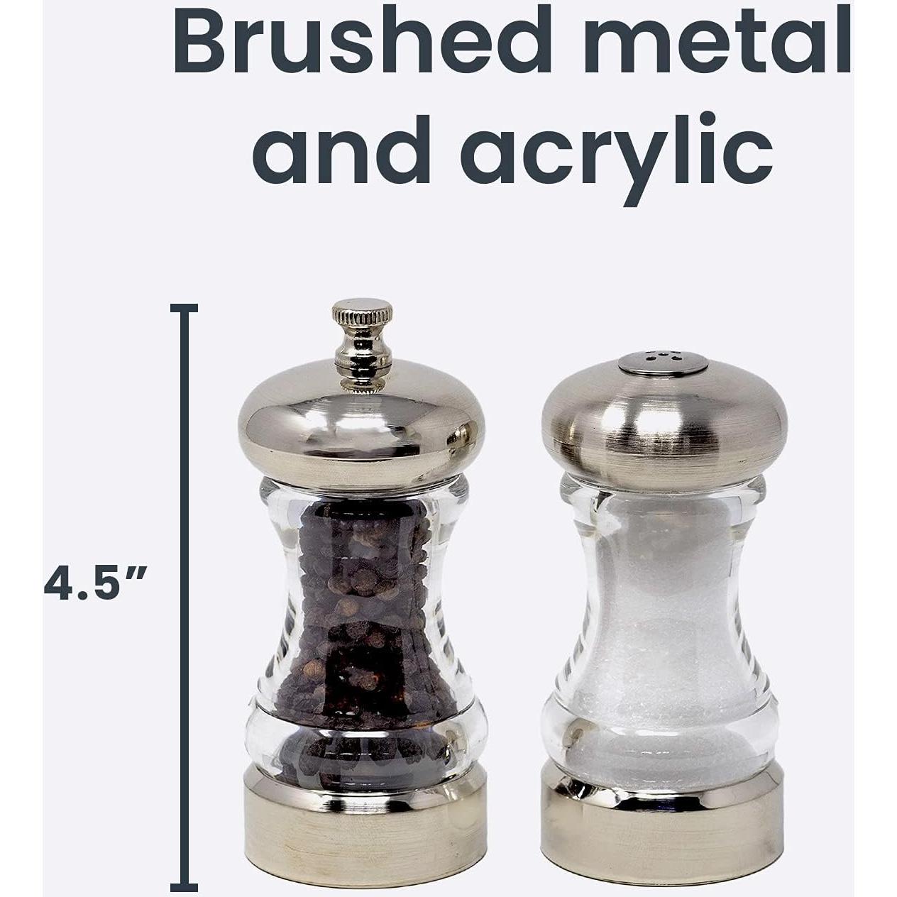 Molinillo de Sal y Pimienta Olde Thompson Acrílico 10.16 cm Ajustable