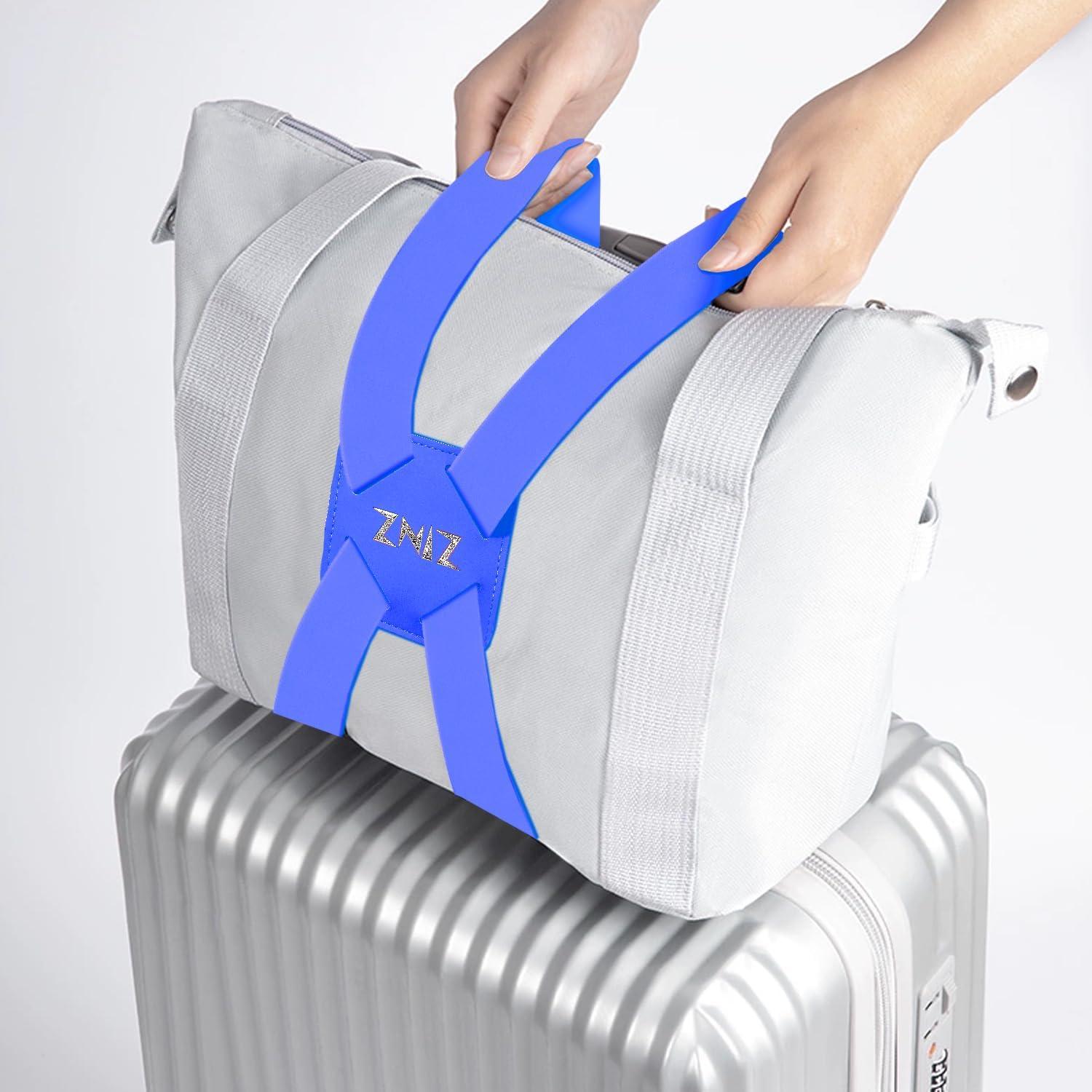 Correa de Equipaje Ajustable ZINZ Nylon Azul 100g