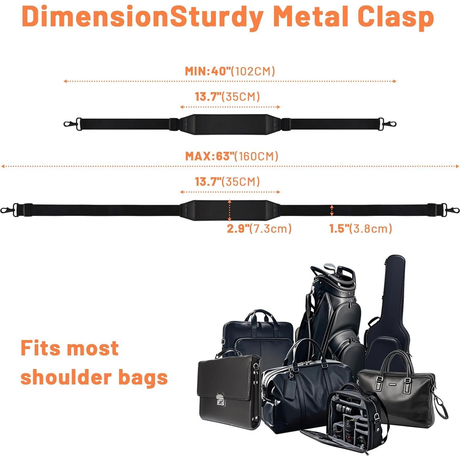 Correa de Hombro Acolchada Gowjaw Ajustable 102-160 cm