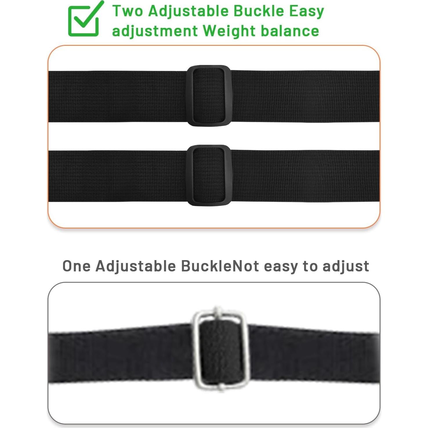 Correa de Hombro Acolchada Gowjaw Ajustable 102-160 cm