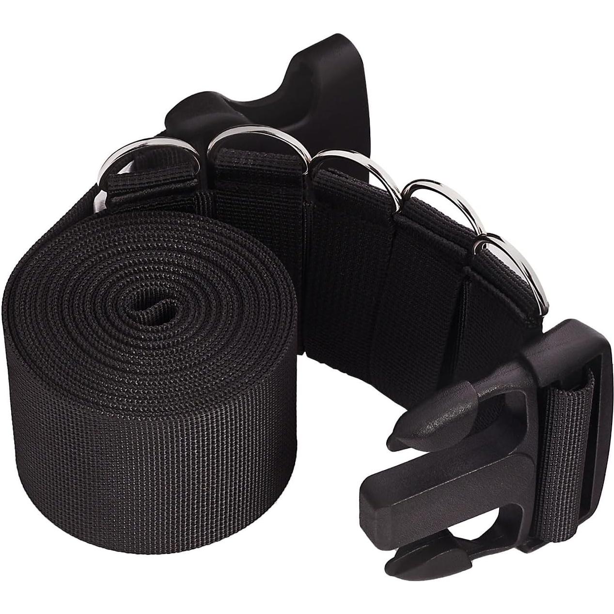 Correas de Equipaje Ajustables AVSUKA 2pcs 3m Negro