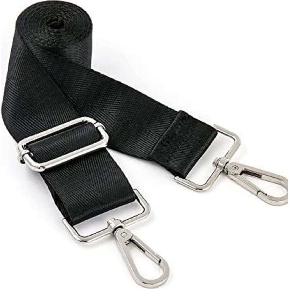 Correa Ajustable para Equipaje y Mochilas 150 cm Negra