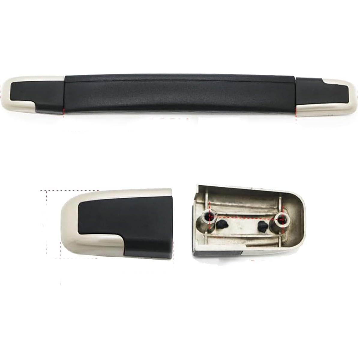 Mango de Repuesto para Maleta Zoofen Z022 Negro 24 cm