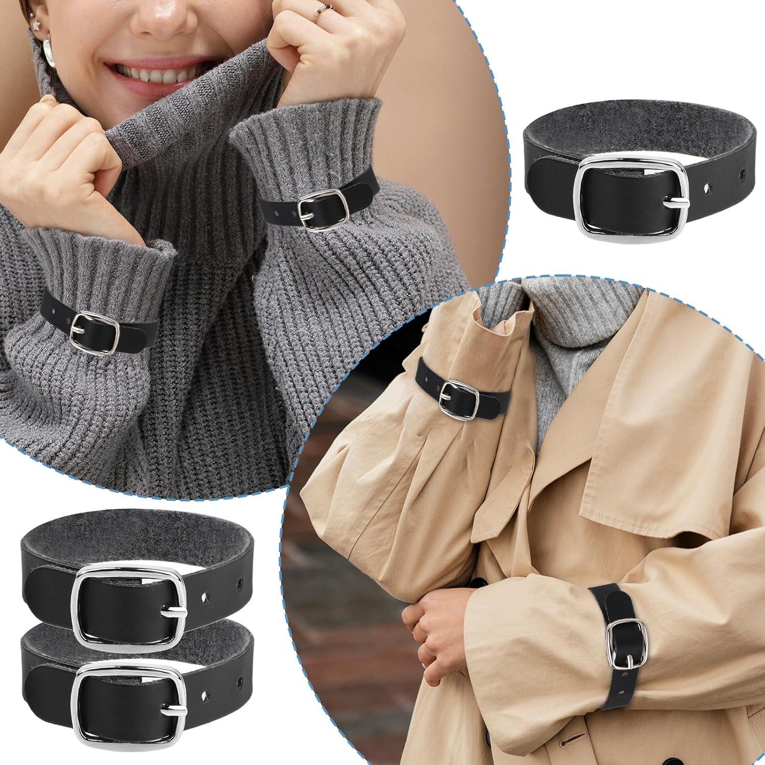 10 Correas de Etiquetas de Equipaje de Cuero Styquenzer 20x1.3cm