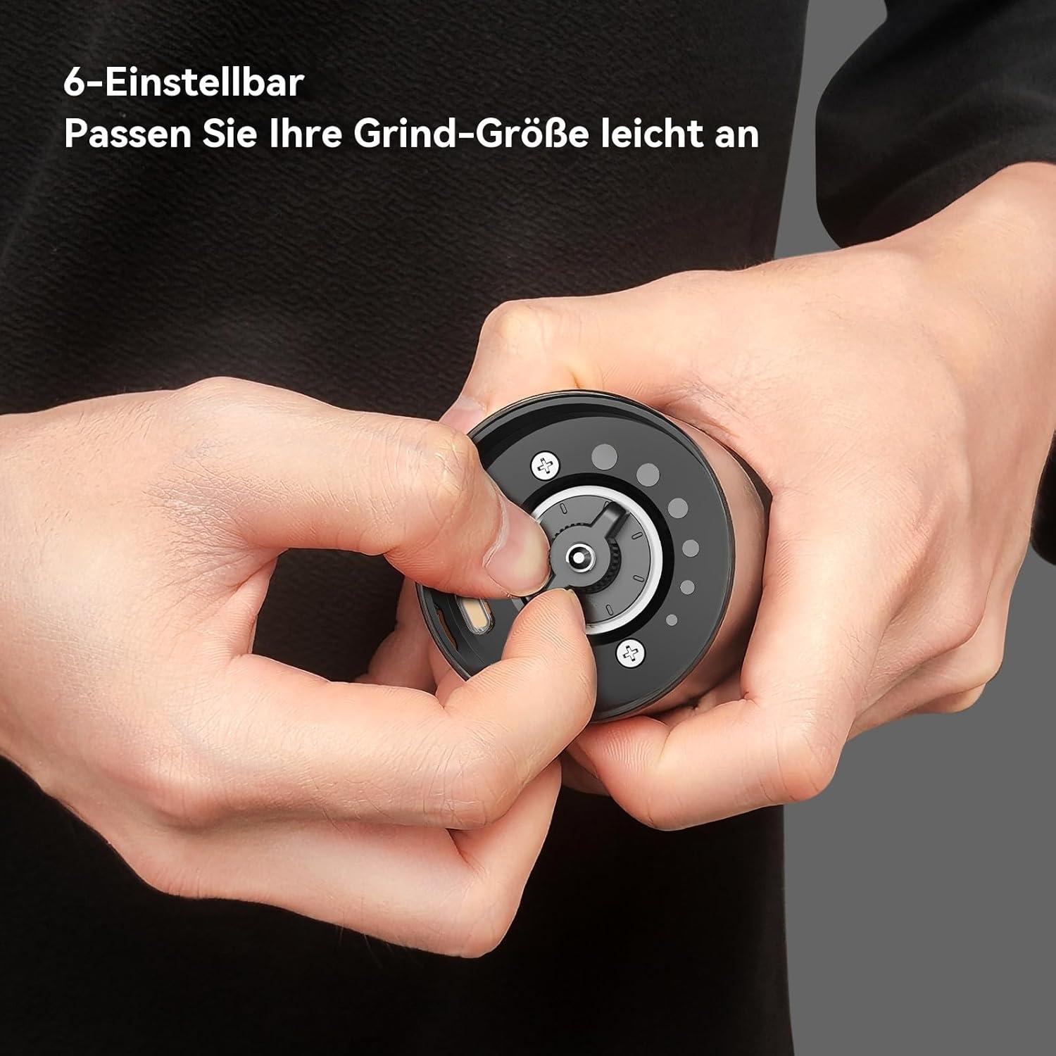 Molinillos Eléctricos de Sal y Pimienta GORMODE 2.3L Automáticos