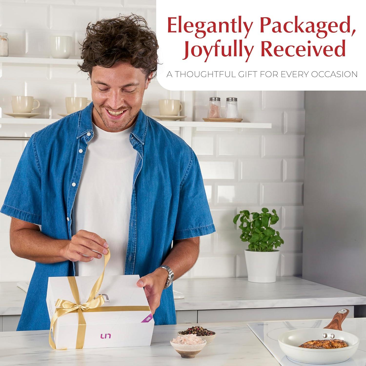 Juego de Molinillos de Sal y Pimienta Urban Noon UN6 - Acero Inoxidable Automático