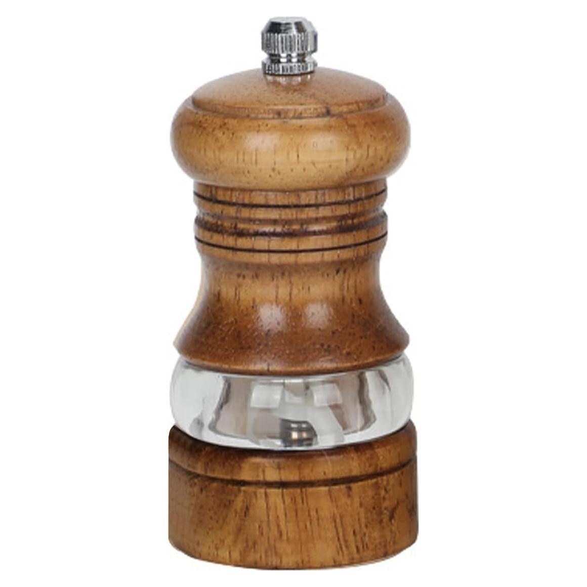 Molino de Sal y Pimienta AGIgear de Madera de Roble 10 cm