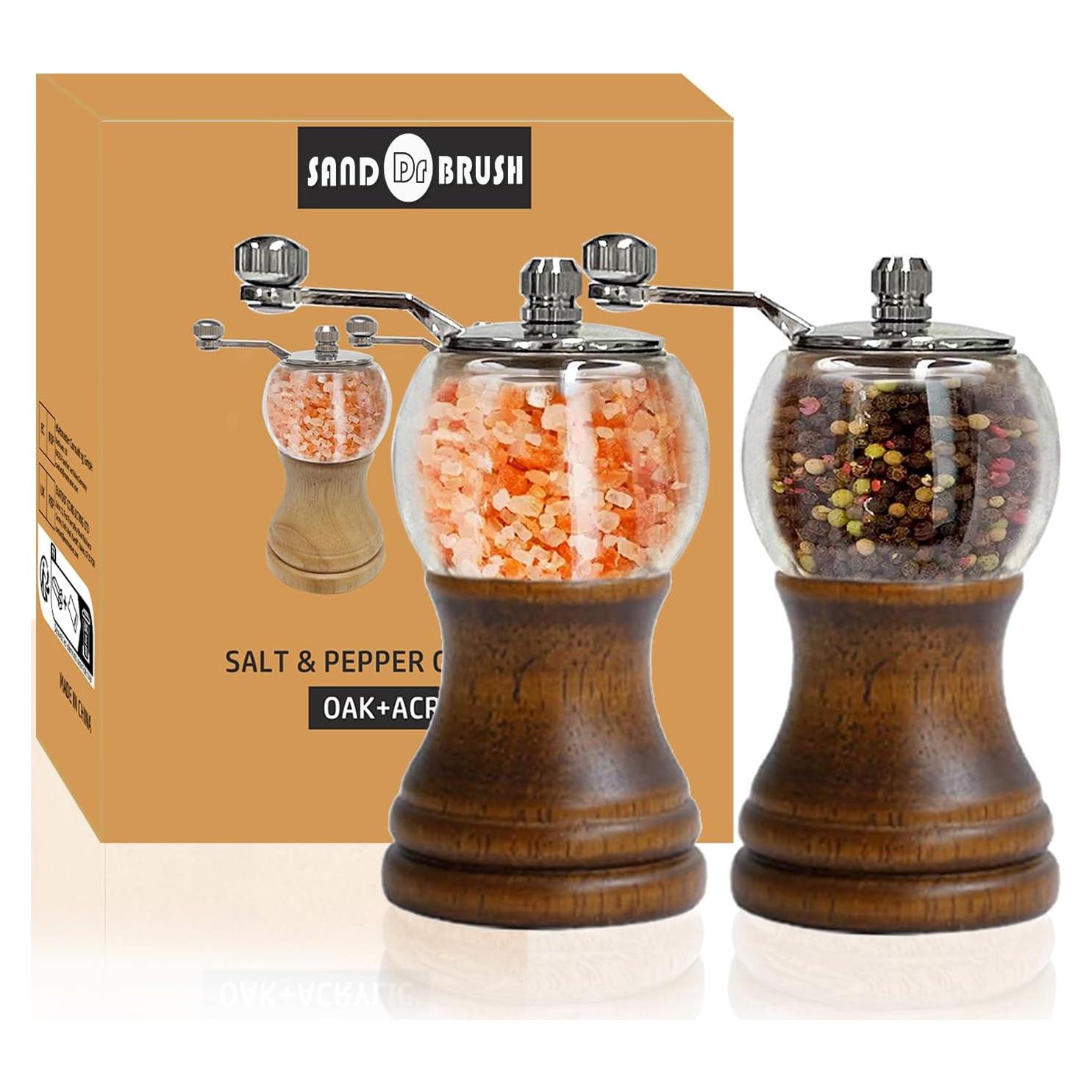 Molinillo de Sal y Pimienta Manual SAND DR BRUSH 12.7 cm Ajustable