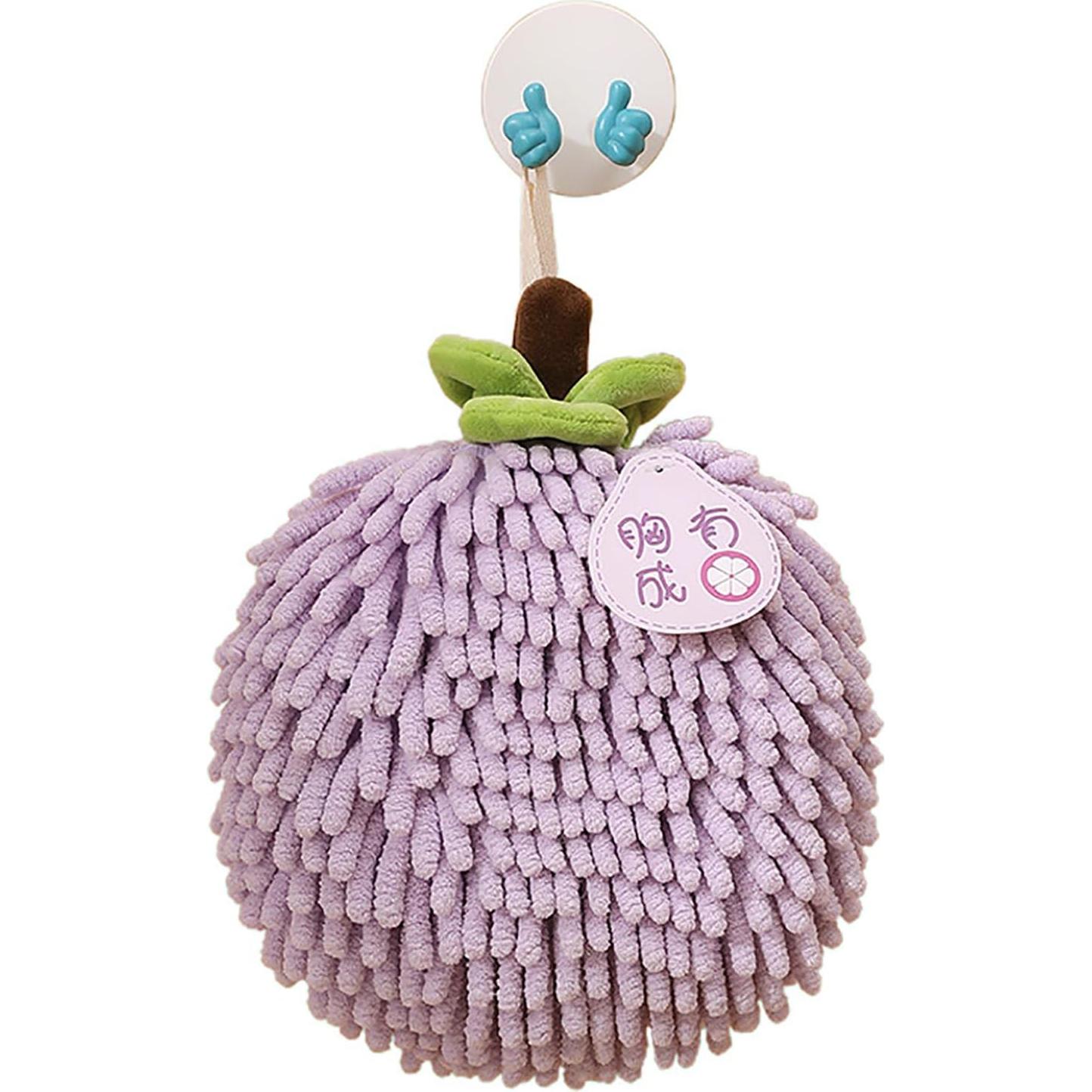 Toalla de Mano Chenille CATSELURRY 17x17cm Secado Rápido