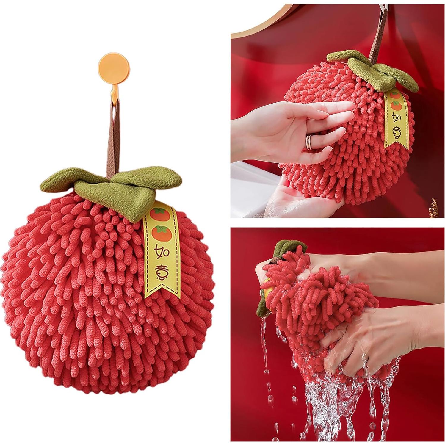 Toalla de Mano Chenille CATSELURRY 17x17cm Secado Rápido