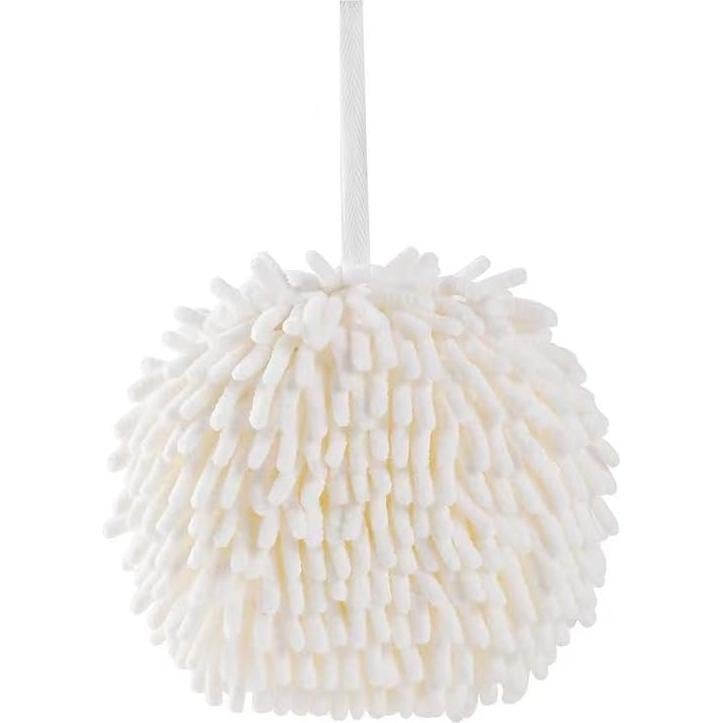 Juego de Toallas de Mano WinldMonmo 2 Piezas Blancas Modernas