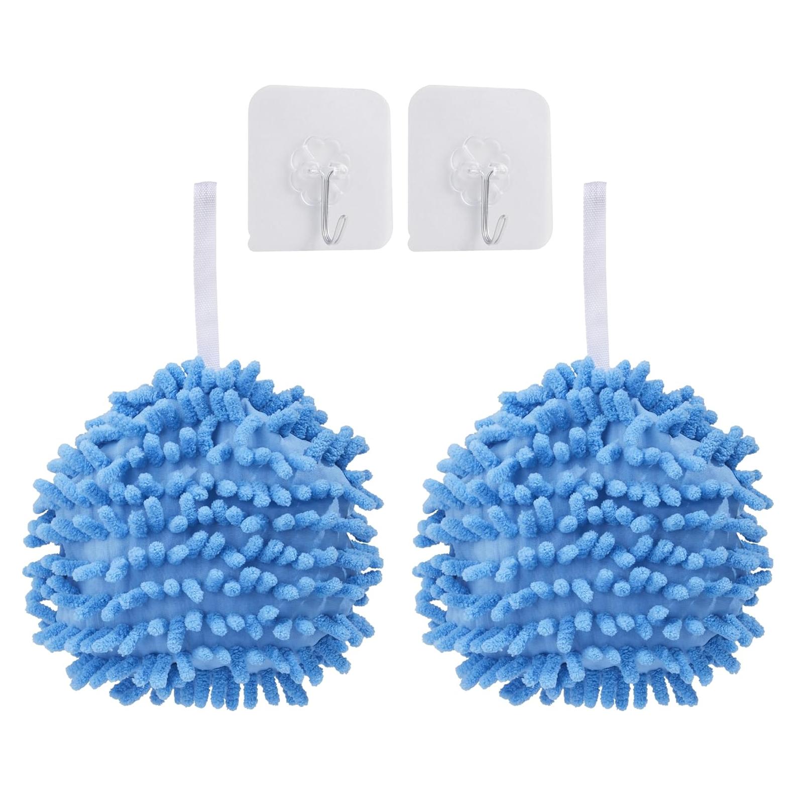 Toallas de Mano de Chenilla GWOZI - Alta Absorción 2 Pcs