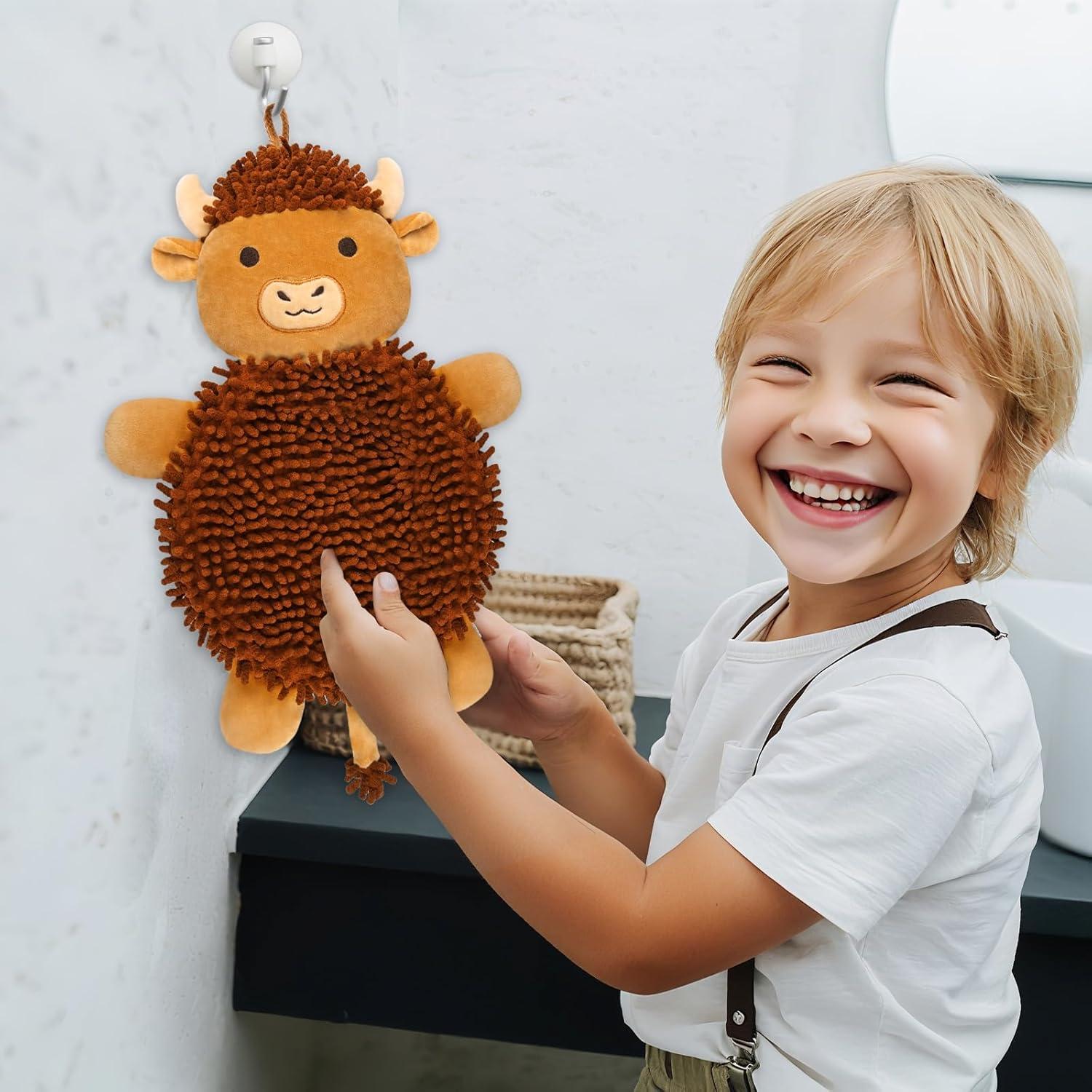 Toalla de Mano JEROKUMI Microfibra Chenille Vaca 50.8x20.3cm