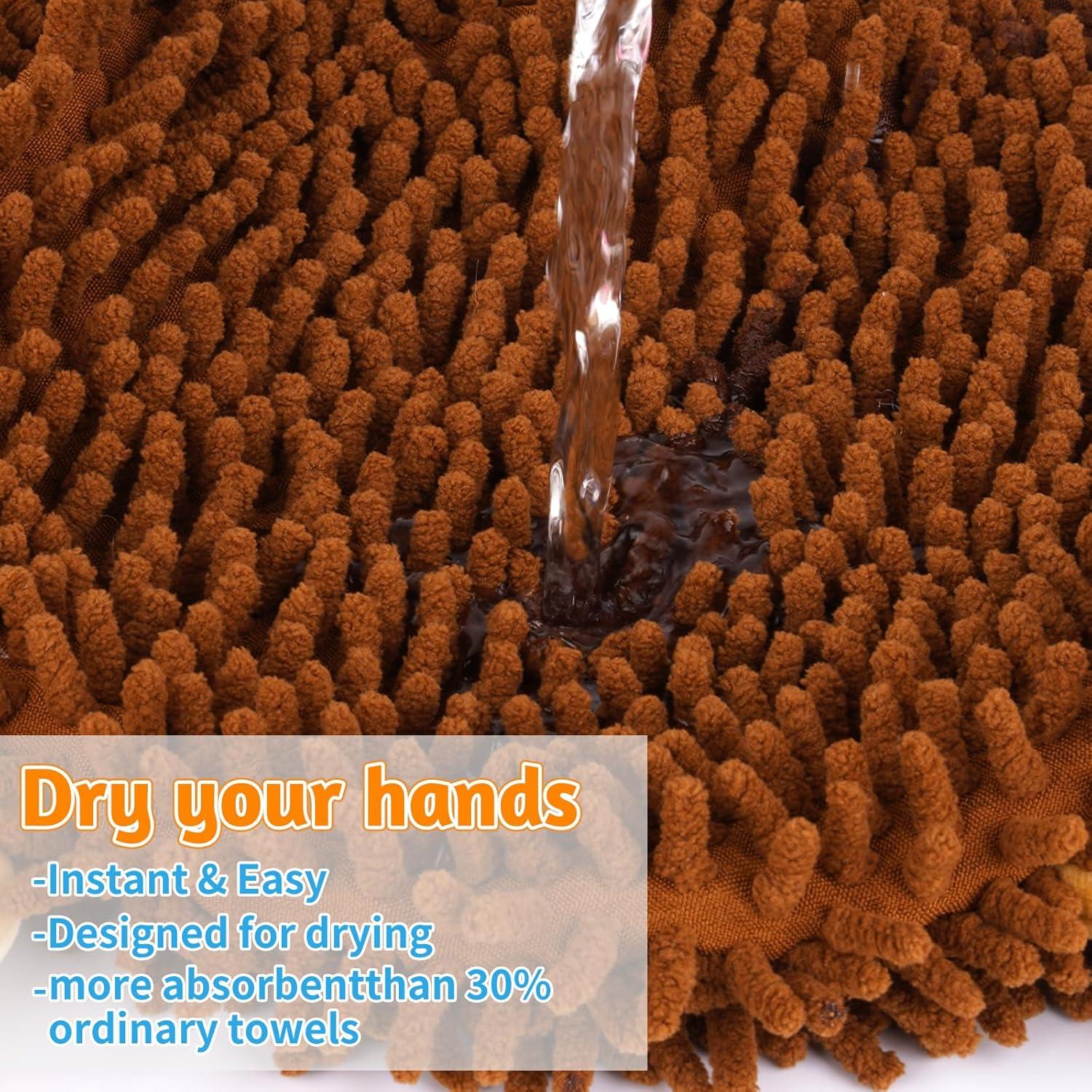 Toalla de Mano JEROKUMI Microfibra Chenille Vaca 50.8x20.3cm