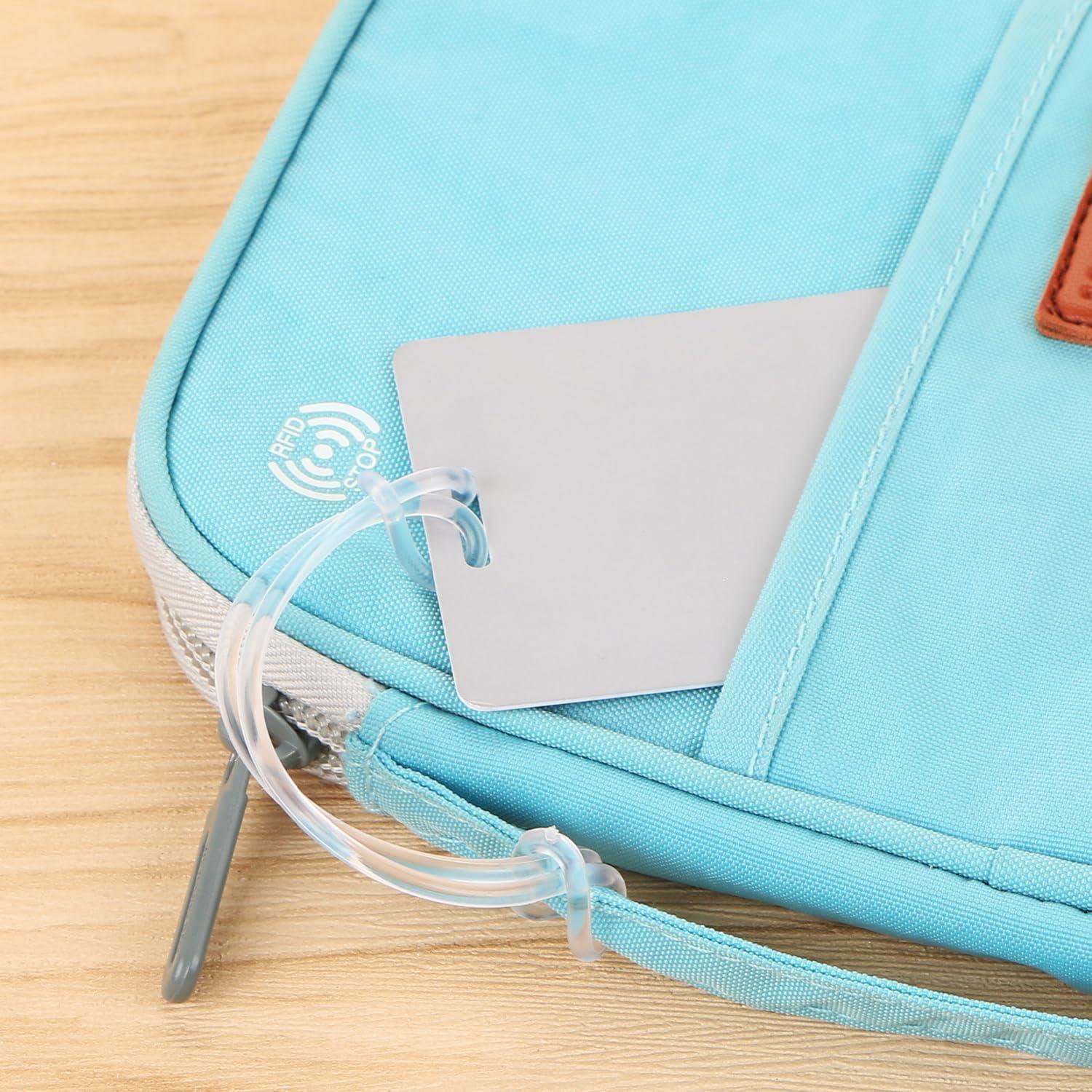 Correas de Bucle de Plástico Transparente MIDELONG - 30 Unidades