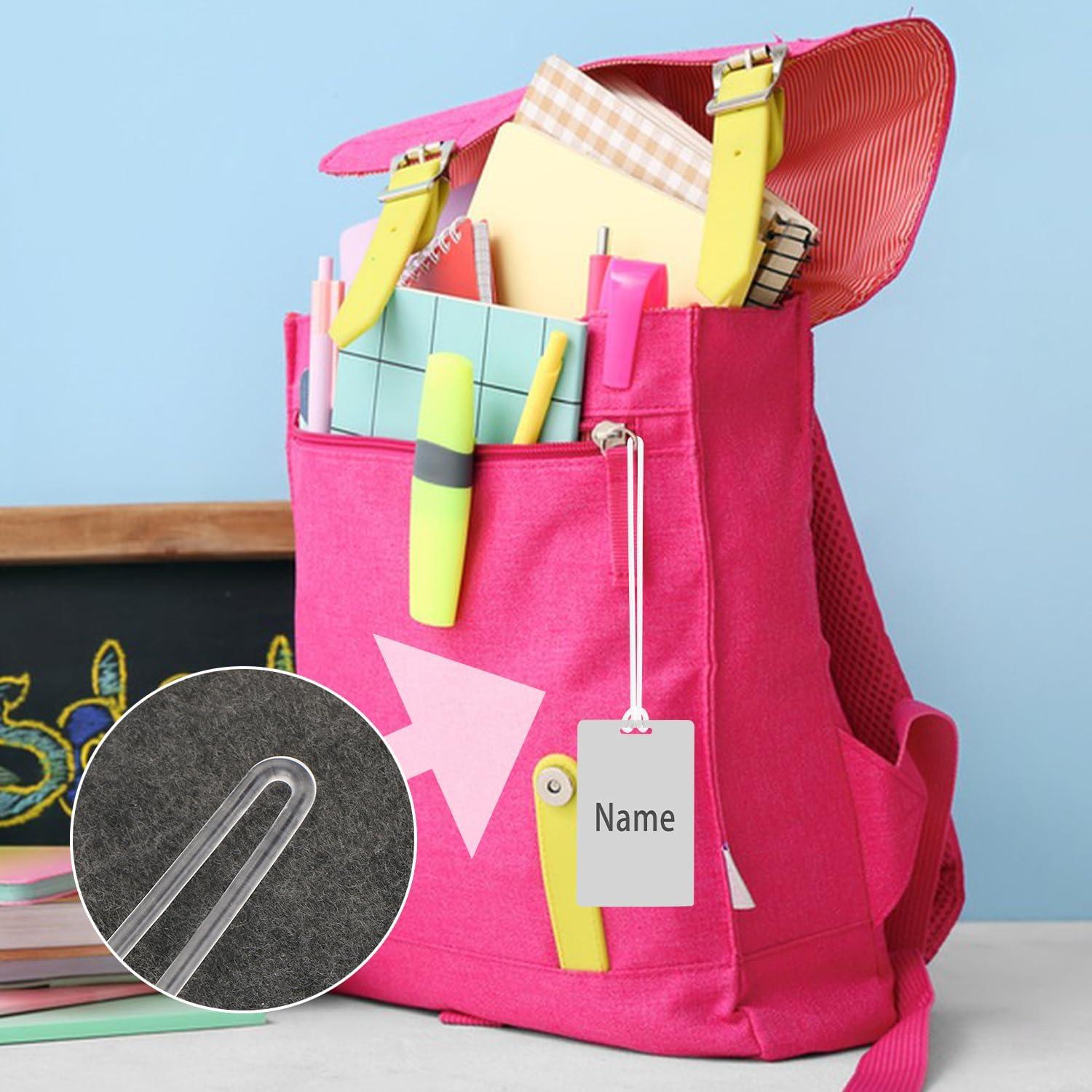 Correas de Bucle de Plástico Transparente MIDELONG - 30 Unidades