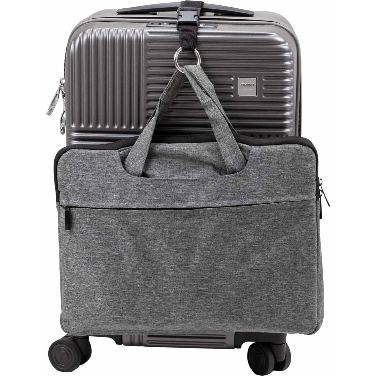 Correas de Equipaje Ajustables ZANQANO 3PCS Negro