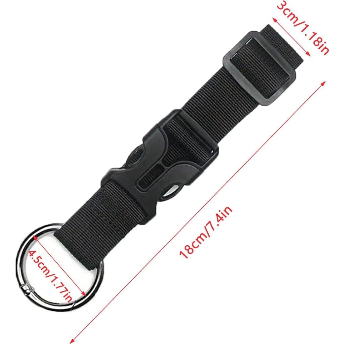 Paquete de 2 correas de equipaje ArrErr AE-184 ajustables