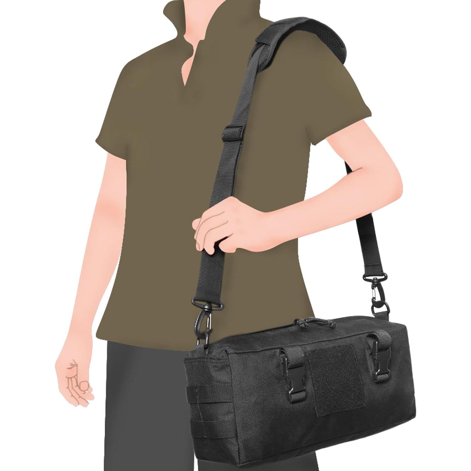 Correa de Hombro Ajustable TRI WONDER con Ganchos Metálicos