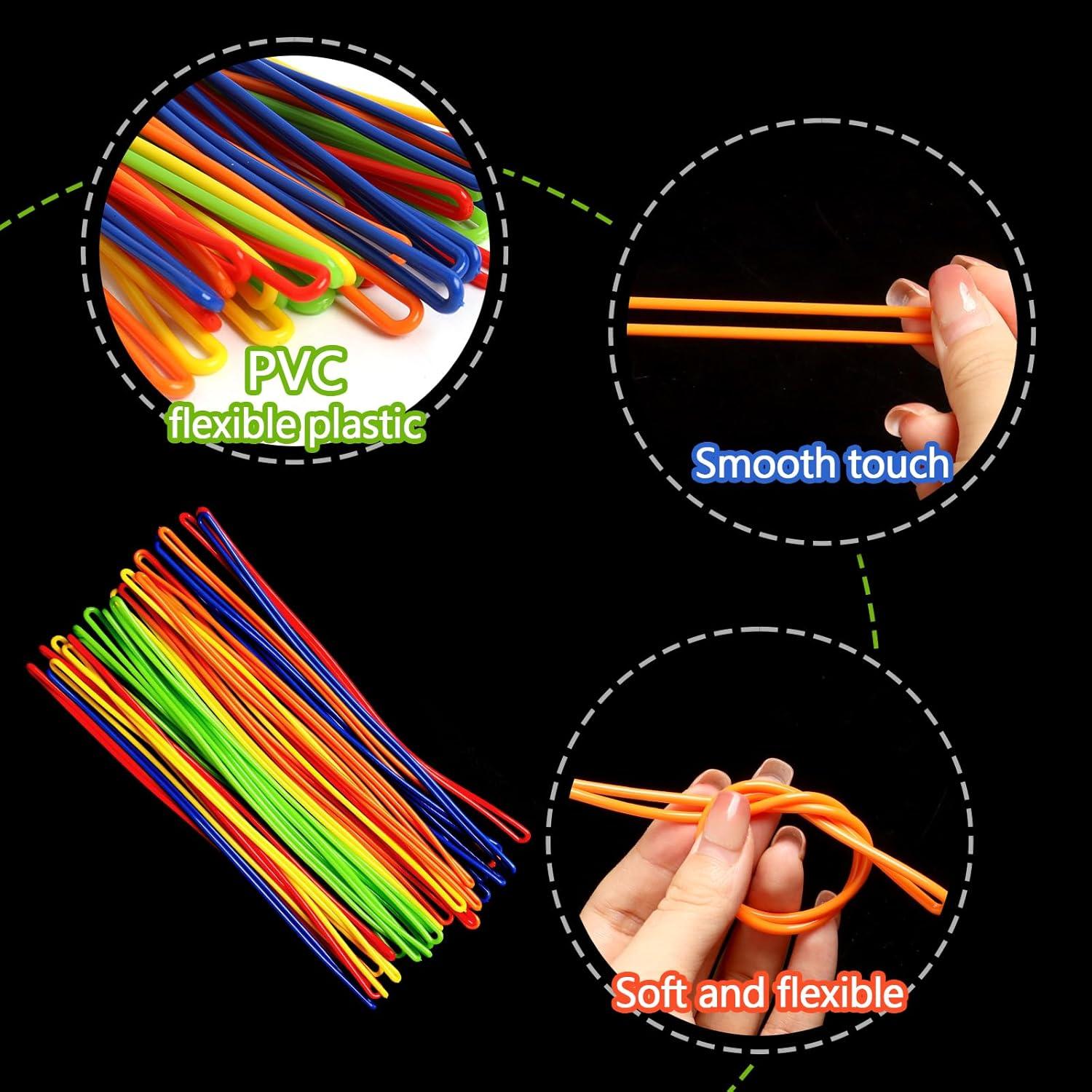 Paquete de 30 Lazos de Etiquetas de Equipaje SBYURE 23 cm