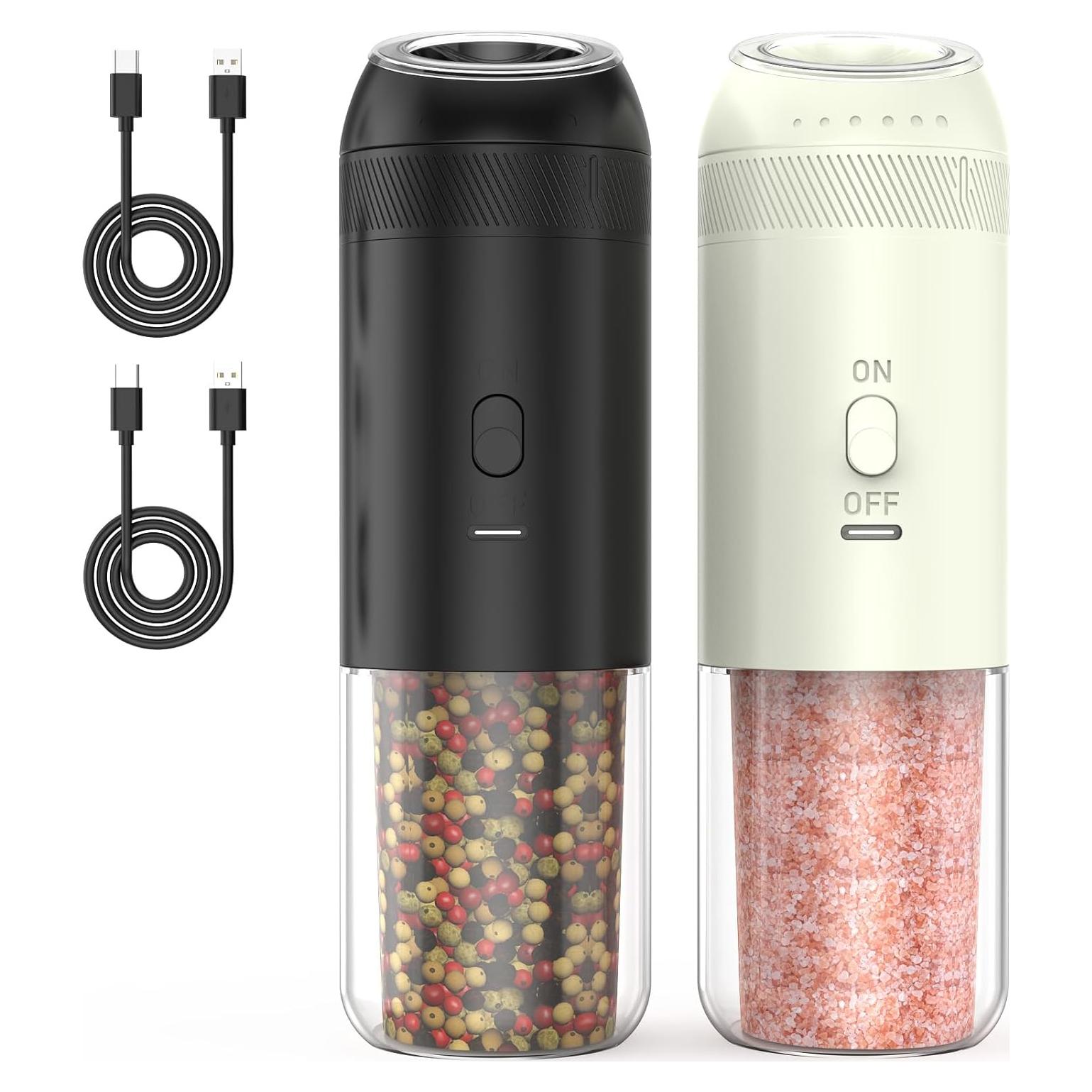 Molinillos Eléctricos de Sal y Pimienta CEVING 176ml USB