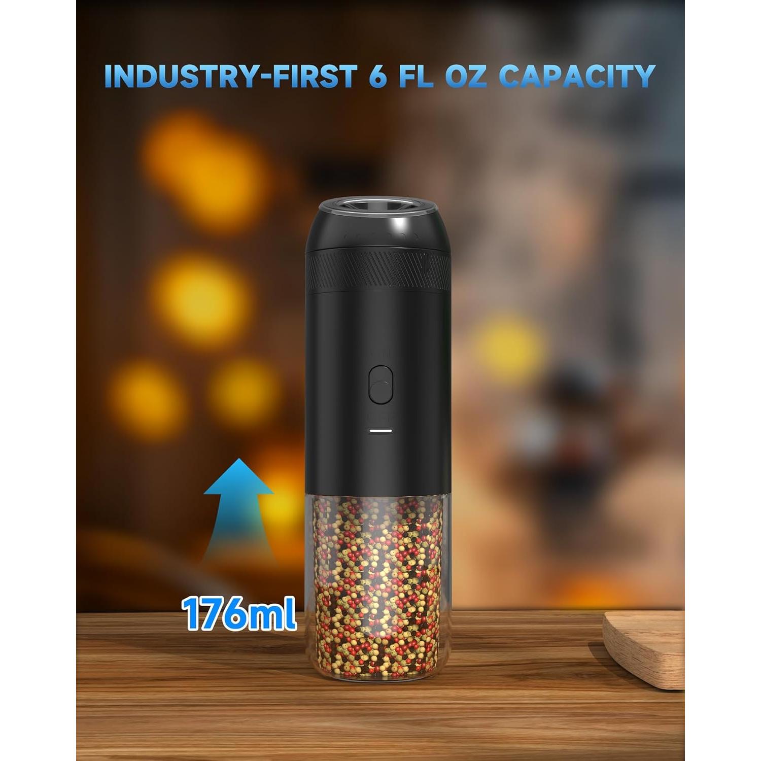 Molinillos Eléctricos de Sal y Pimienta CEVING 176ml USB