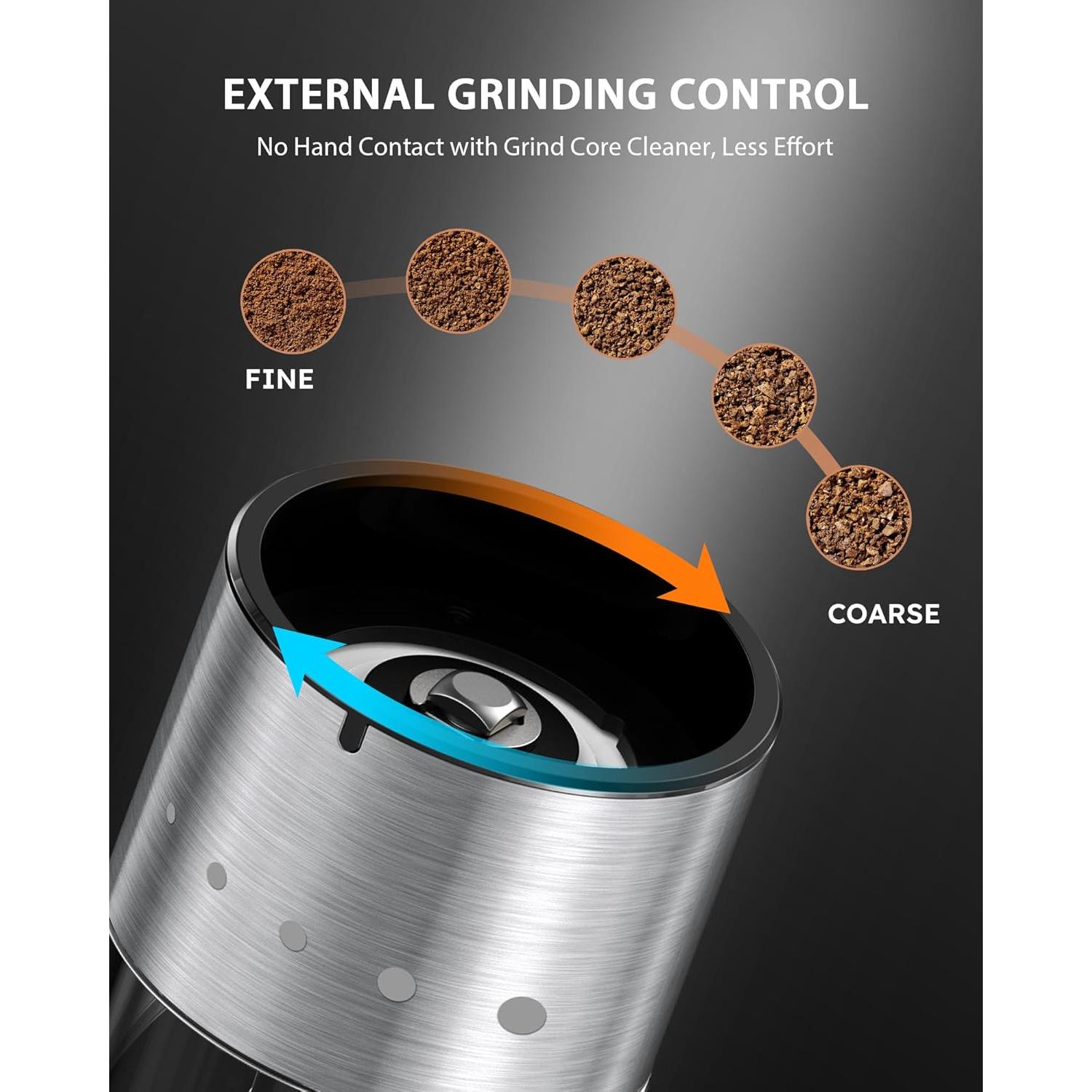 Molinillos Eléctricos de Sal y Pimienta FORLIM Mini 13.9 cm