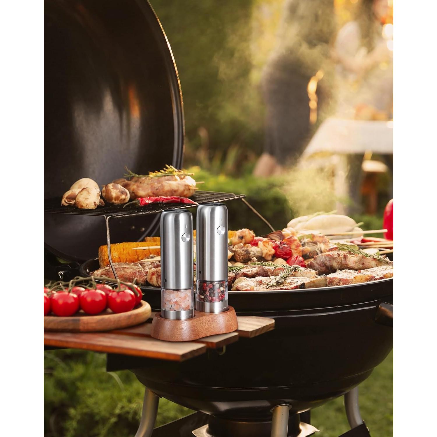 Molinillos Eléctricos de Sal y Pimienta FORLIM Mini 13.9 cm