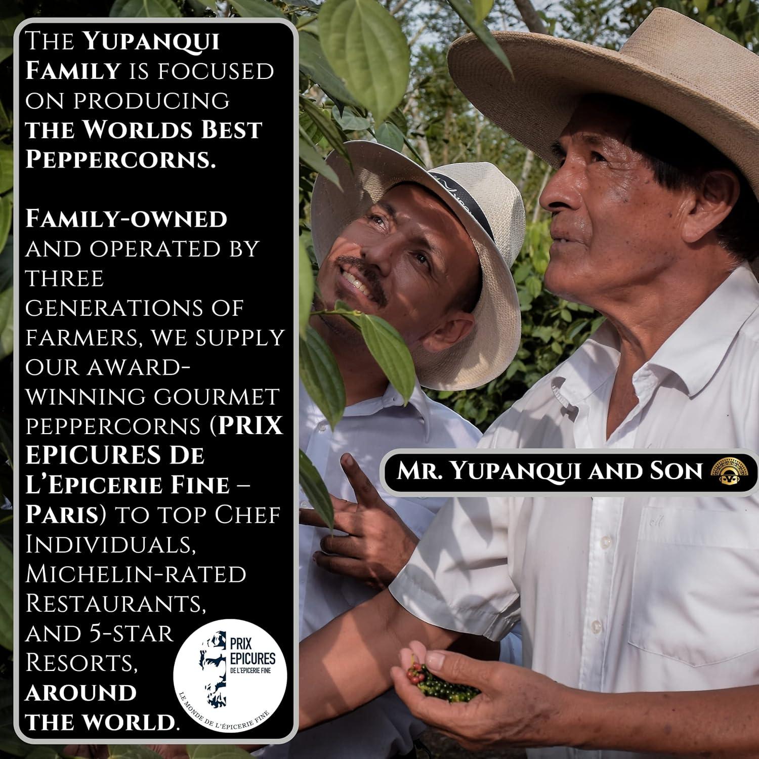 Molinillo de Pimienta Negra Orgánica Yupanqui 100g Manual Gourmet