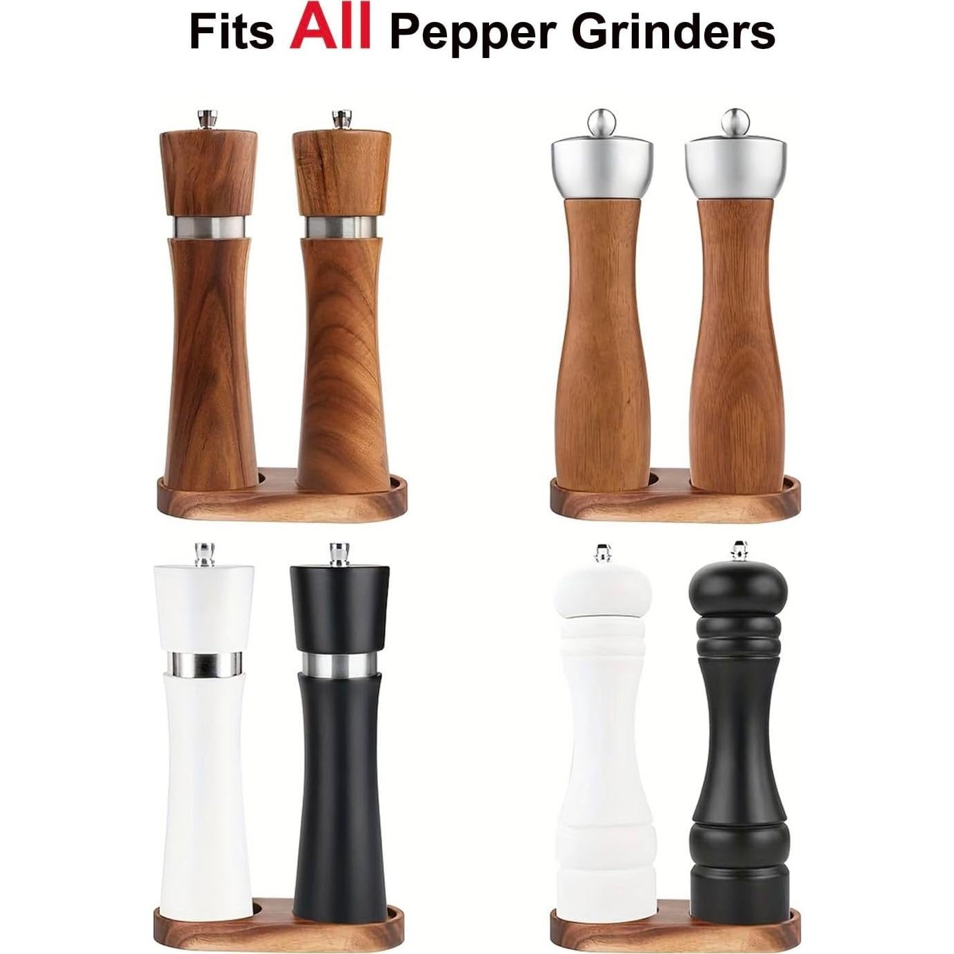 Bandeja para Molino de Sal y Pimienta TooWoom - Madera Natural