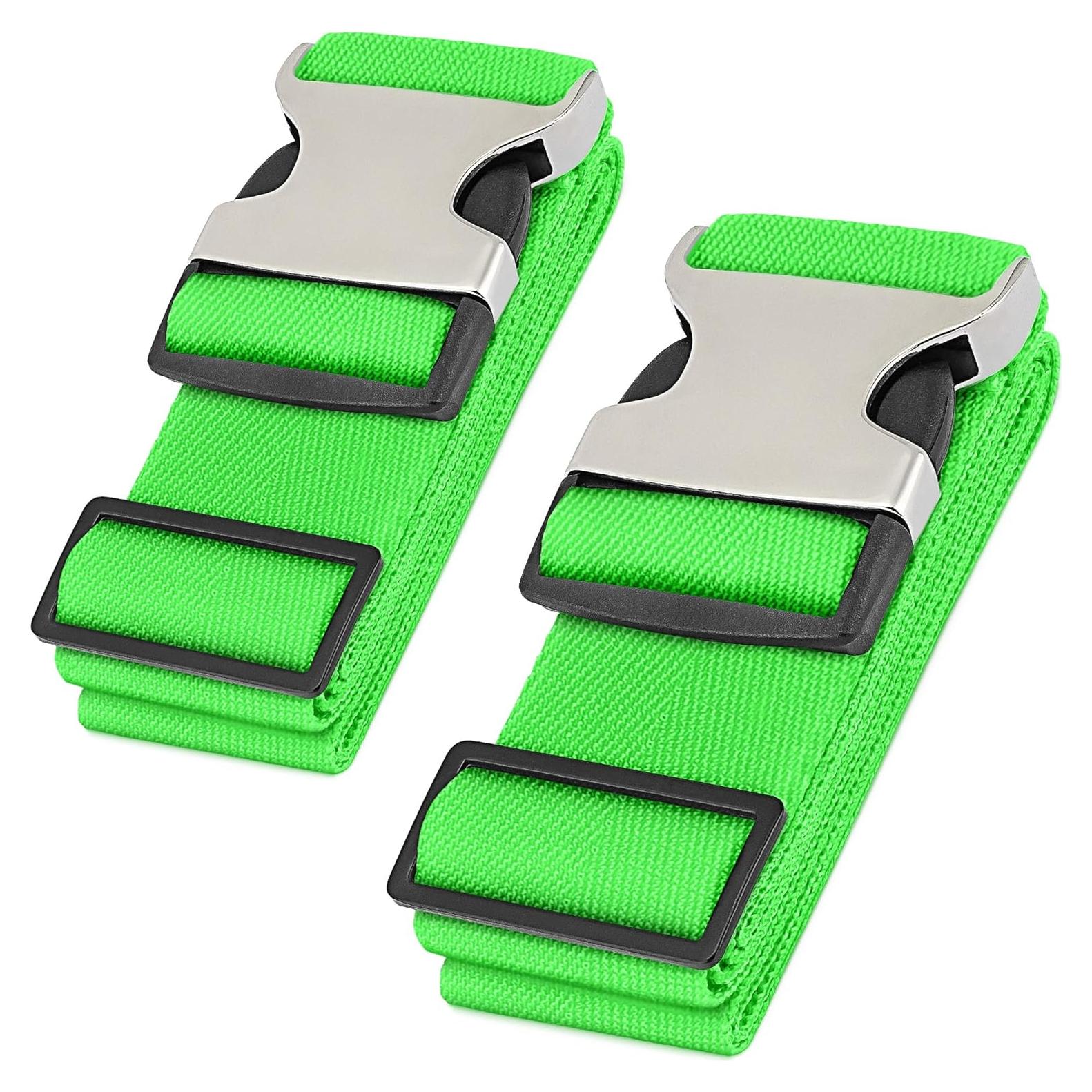 Correas de Equipaje HERO Verde - Juego de 2 Piezas 700 lbs