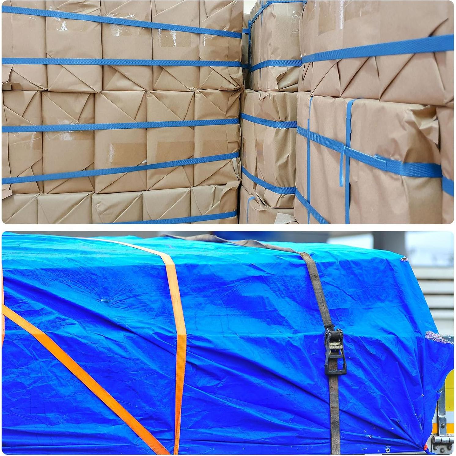 Correa de Polipropileno MECCANIXITY 5 cm x 9.14 m Roja