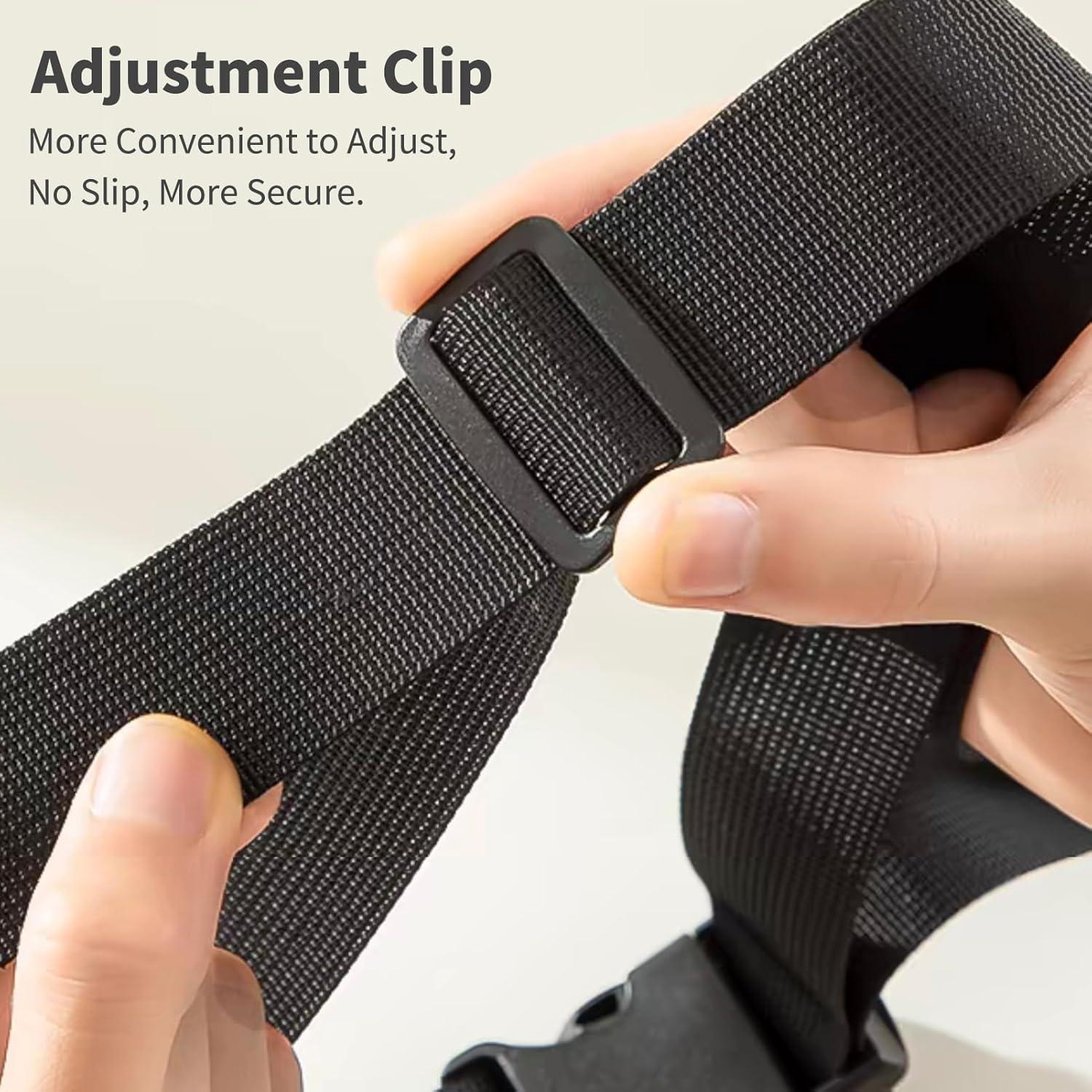 Correas de Equipaje Ajustables HapBoby 121.9 cm x 3 cm Paquete de 4