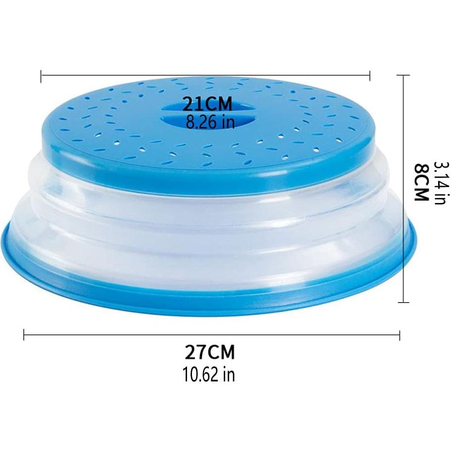 Cubierta Plegable para Microondas JYYHSF 26.7 cm Silicona