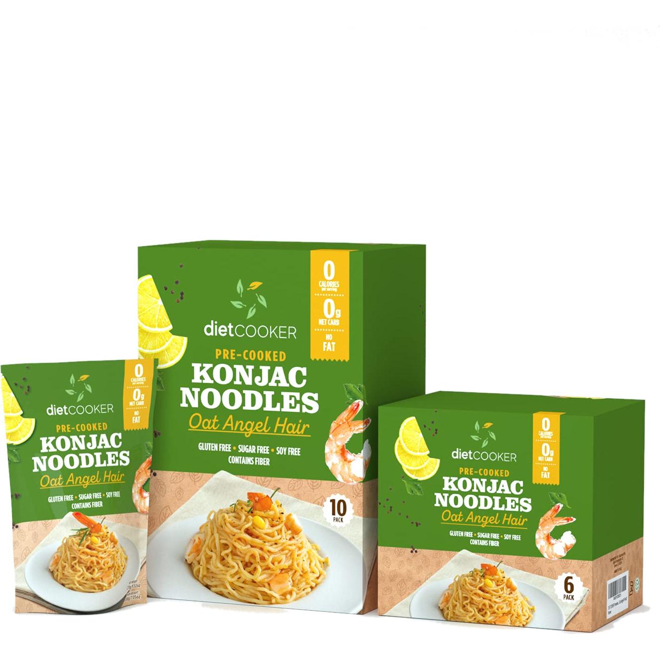 Fideos Shirataki Konjac Diet Cooker 270g - Amigables con Keto