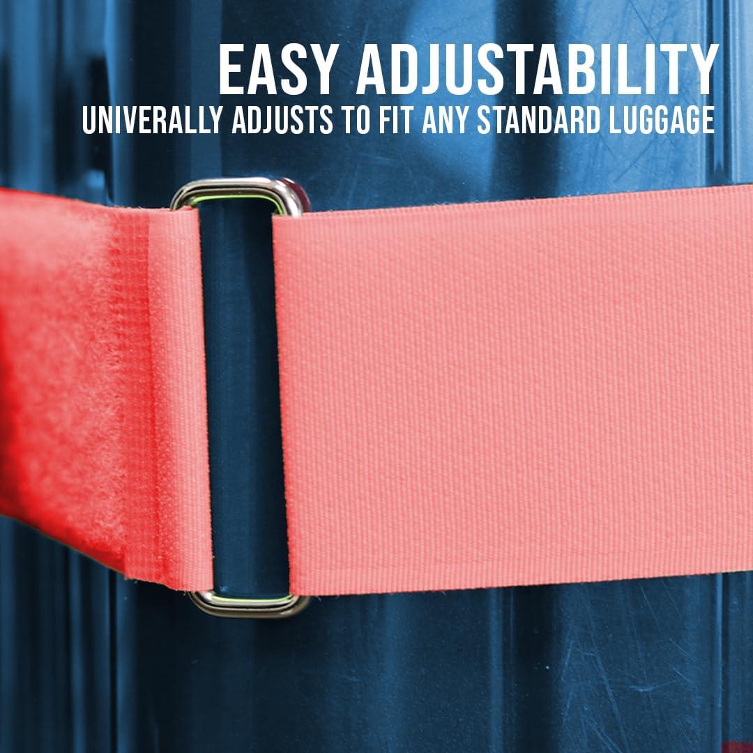 Correas de Equipaje Velcro Boxer 4 Piezas 5.08x228.6 cm
