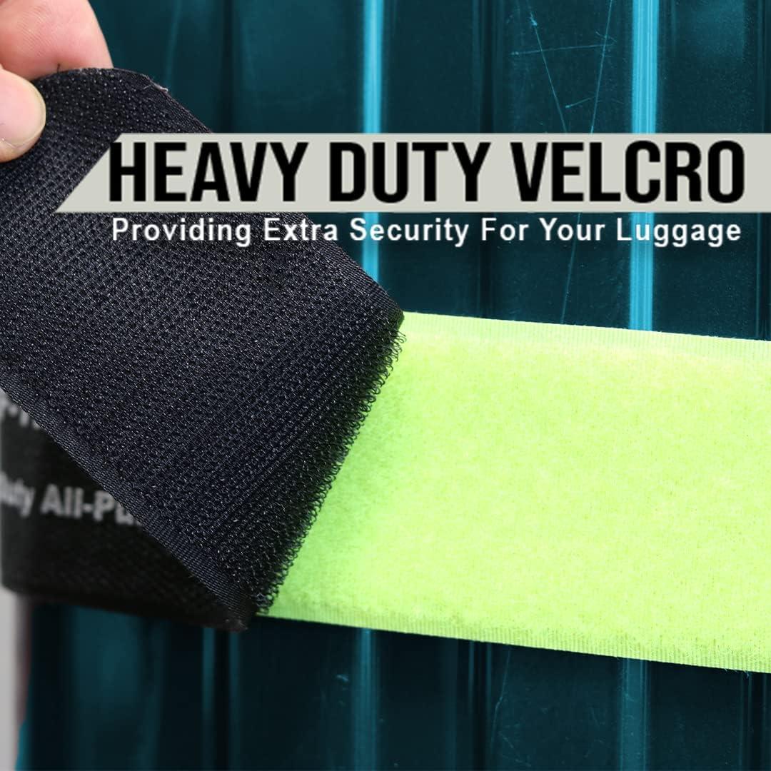 Correas de Equipaje Velcro Boxer 4 Piezas 5.08x228.6 cm