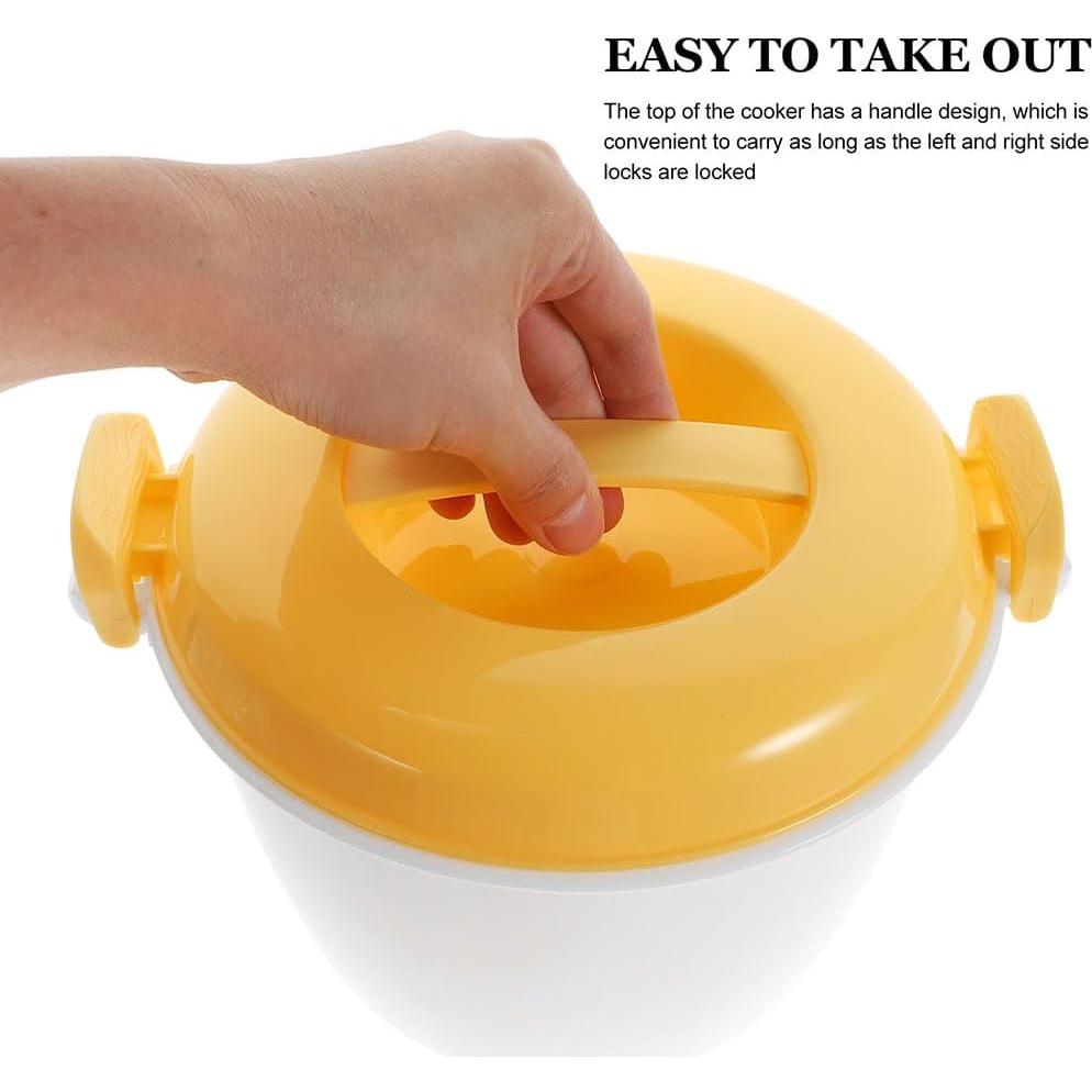 Juego de Cocedores de Arroz Zerodeko 2 Piezas Microondas