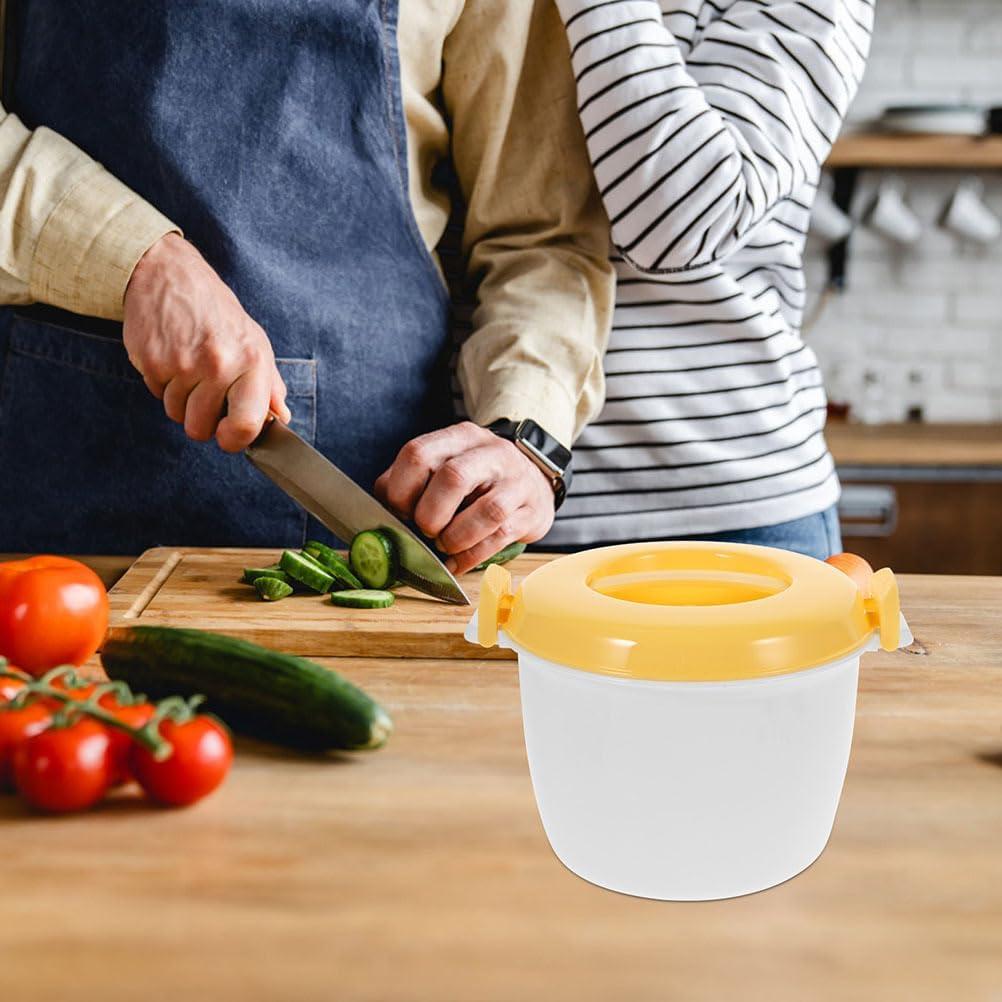 Juego de Cocedores de Arroz Zerodeko 2 Piezas Microondas