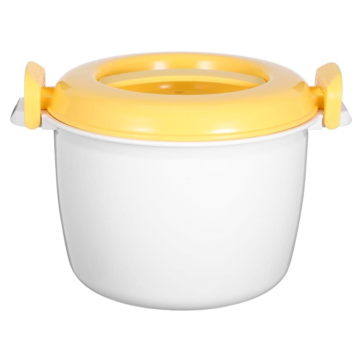Cocinero de Arroz de Microondas JECOMPRIS Amarillo 1 Taza